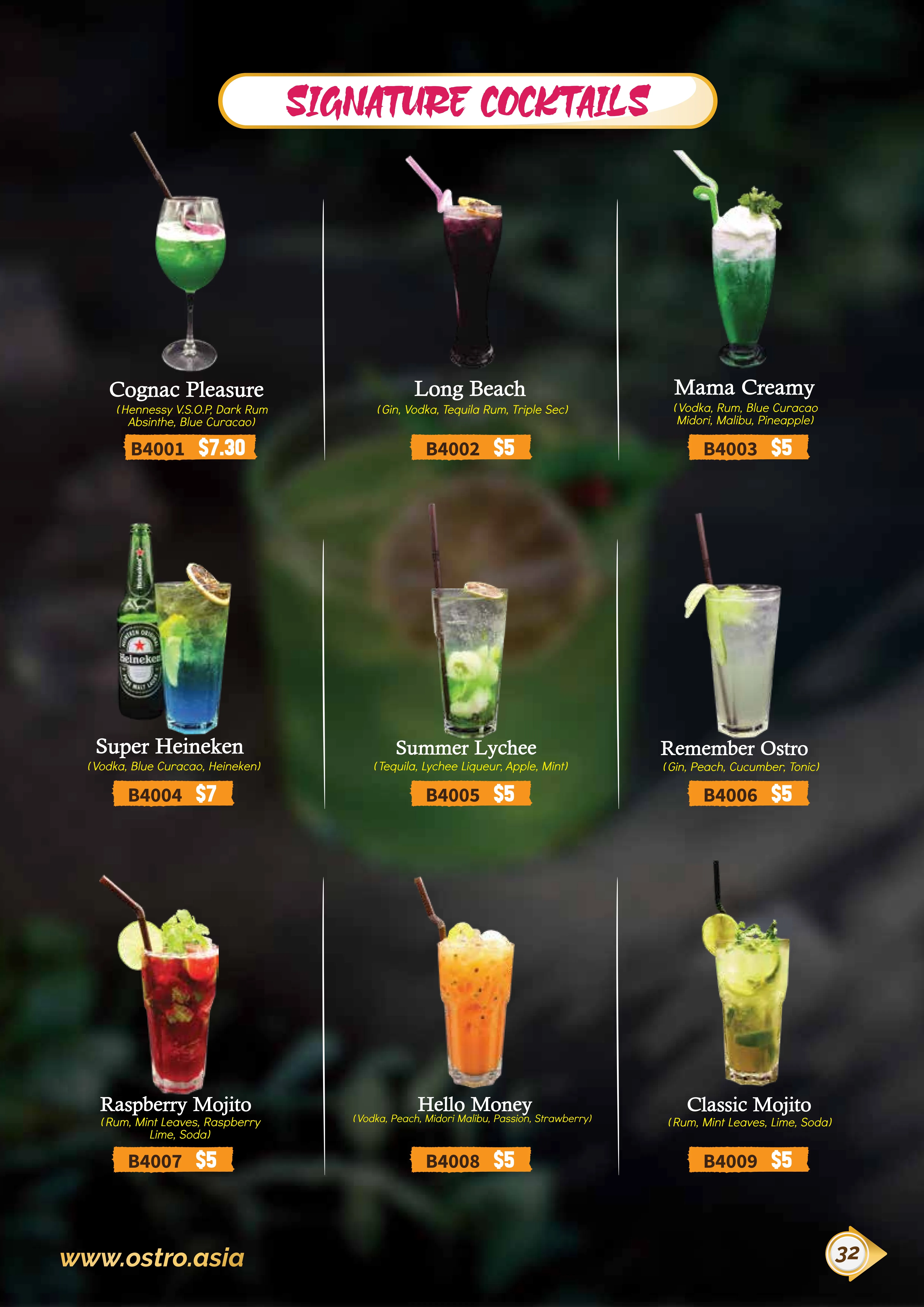 Drinks Menu 2